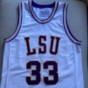 Shaquille O'neal Retro Throwback Vintage LSU Jersey Size Medium